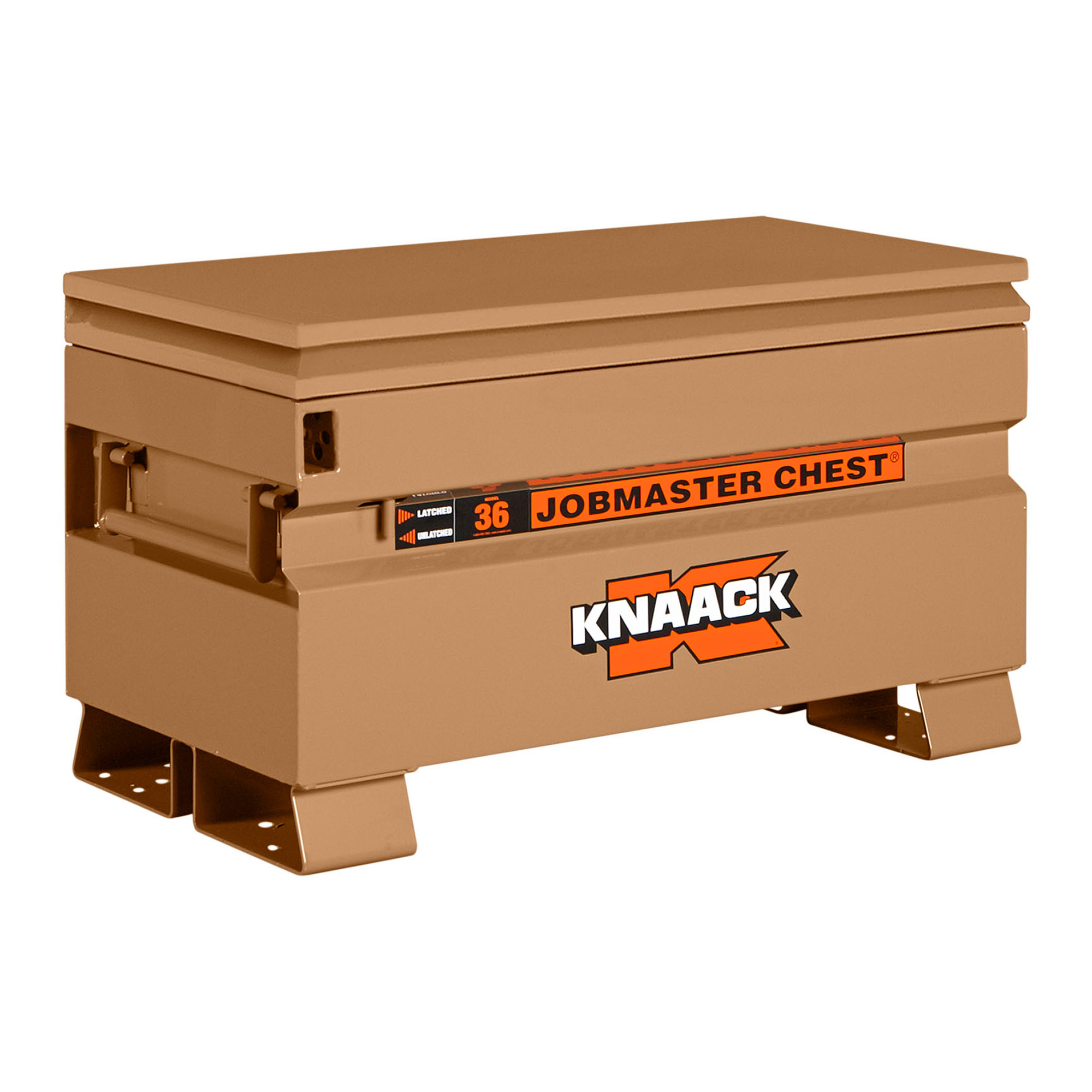 KNAACK Jobmaster Tool Box, 7 Cu. Ft., 36in.W x 19in.D x 21.5in.H, Tan, Model# 36-KL